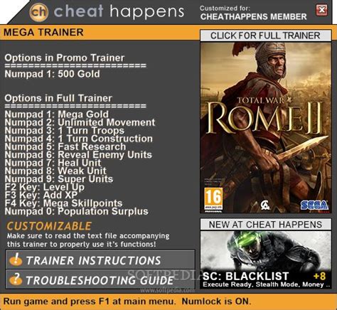 total war rome 2 trainer|Total War: Rome II .